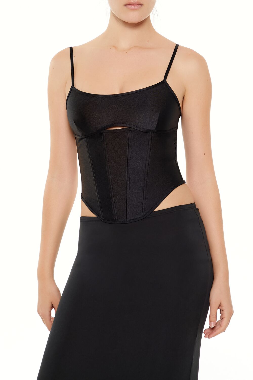 Bustier Cutout Cami