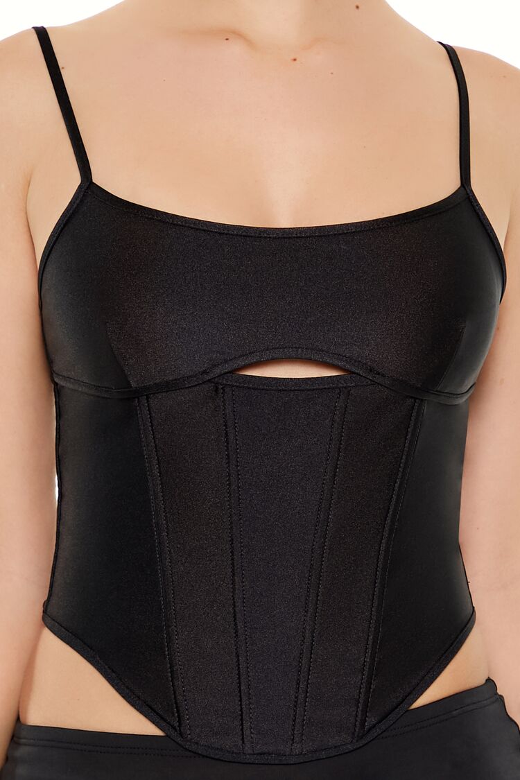 Bustier Cutout Cami - Image 3