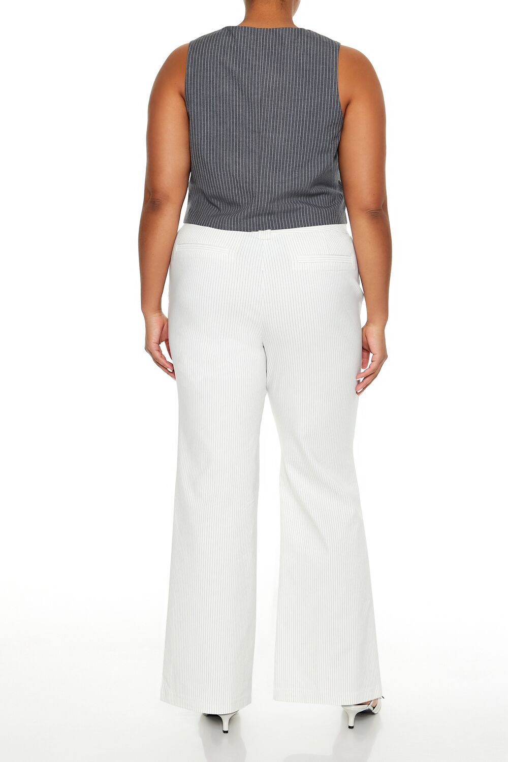 Plus Size High-Rise Trouser Pants - Image 4