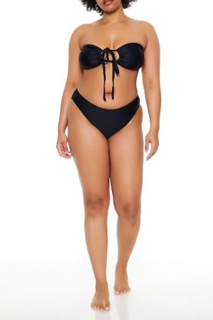 Plus Size Cheeky Bikini Bottoms