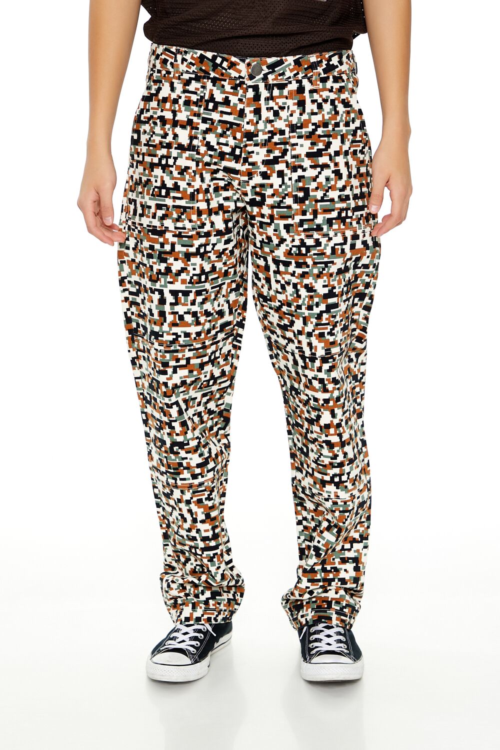 Geo Camo Slim-Fit Pants - Image 2