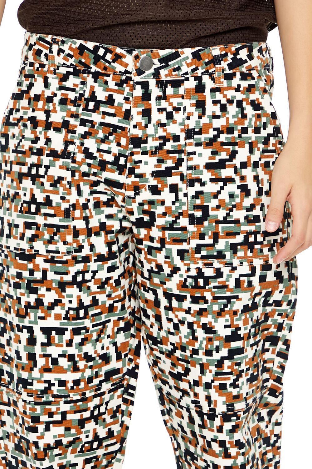 Geo Camo Slim-Fit Pants - Image 5