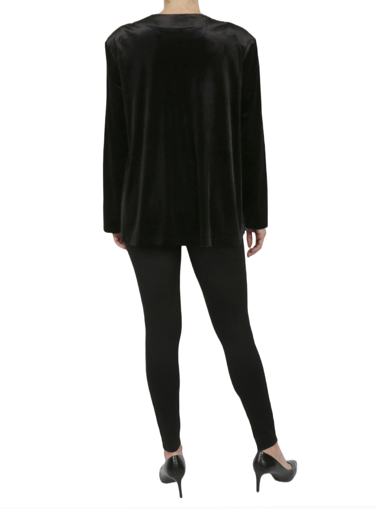 Open Front Cardigan Blazer - Image 3