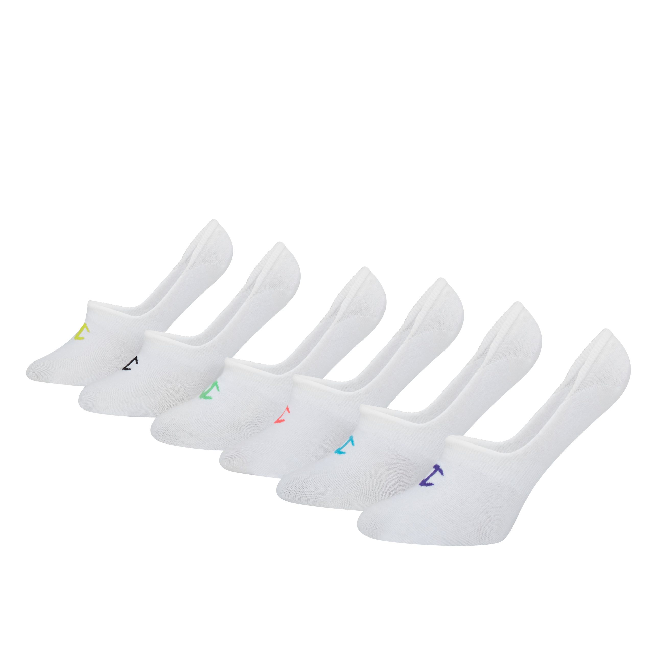 Champion Women's 6 Pack Invisible Liner Socks - Image 3