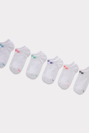 Champion Women's 6 Pack Low Cut Socks