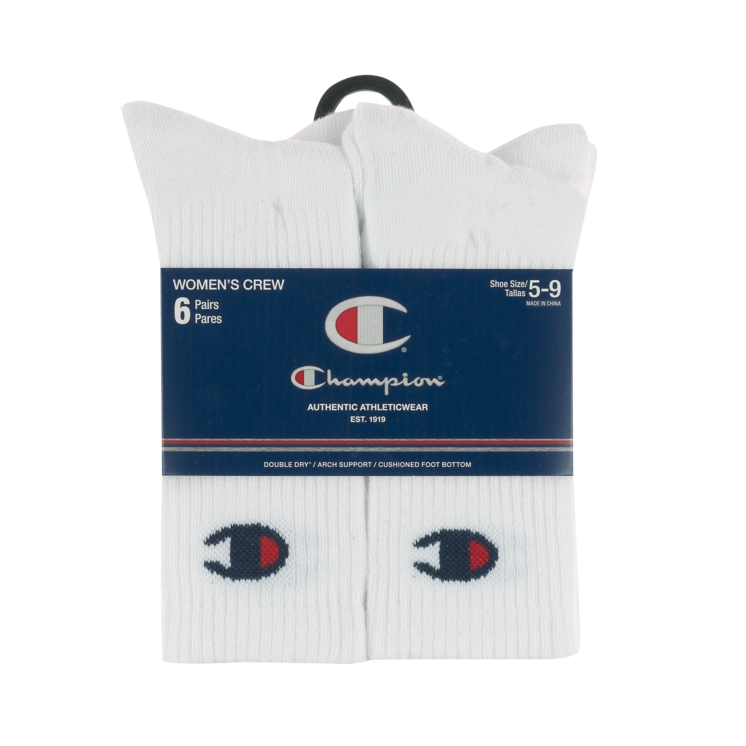 Champion Women's Crew 6 Pack Socks - Image 2