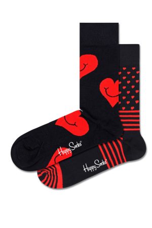 2-Pack I Heart You Socks Gift Set Multi