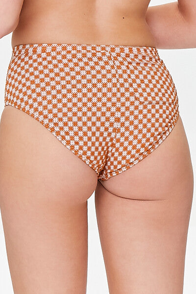 Plaid Bikini Bottoms - Image 3