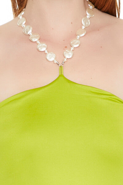 Contour Sculpt Faux Pearl Bodysuit - Image 12