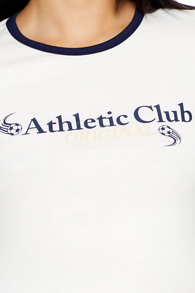 Athletic Club Ringer Baby Tee - Image 3